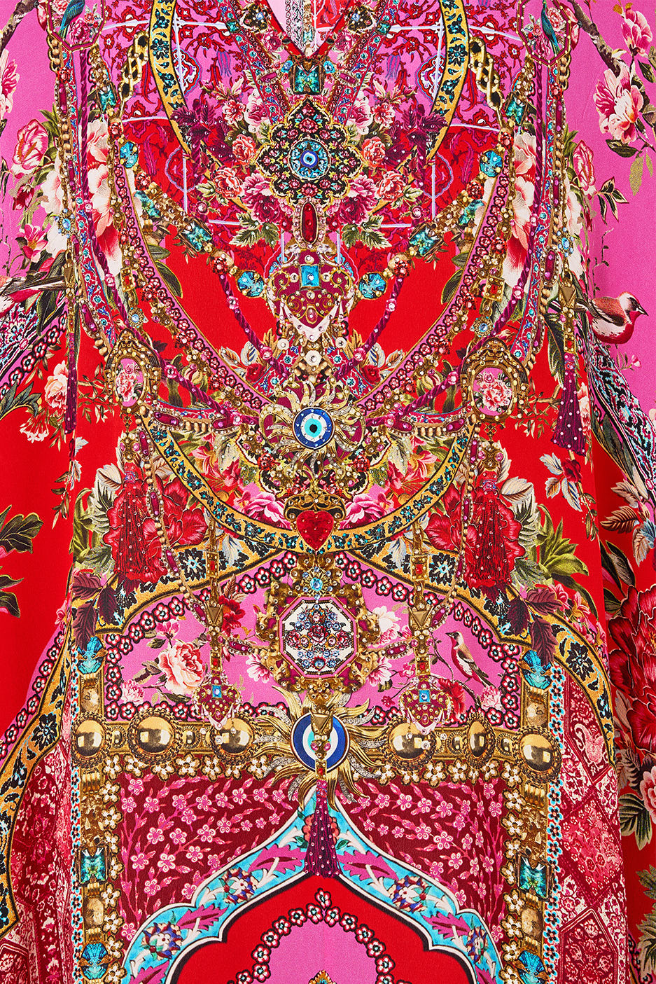 SLIM FIT KAFTAN WITH SPLIT HEIRLOOM EMPIRE