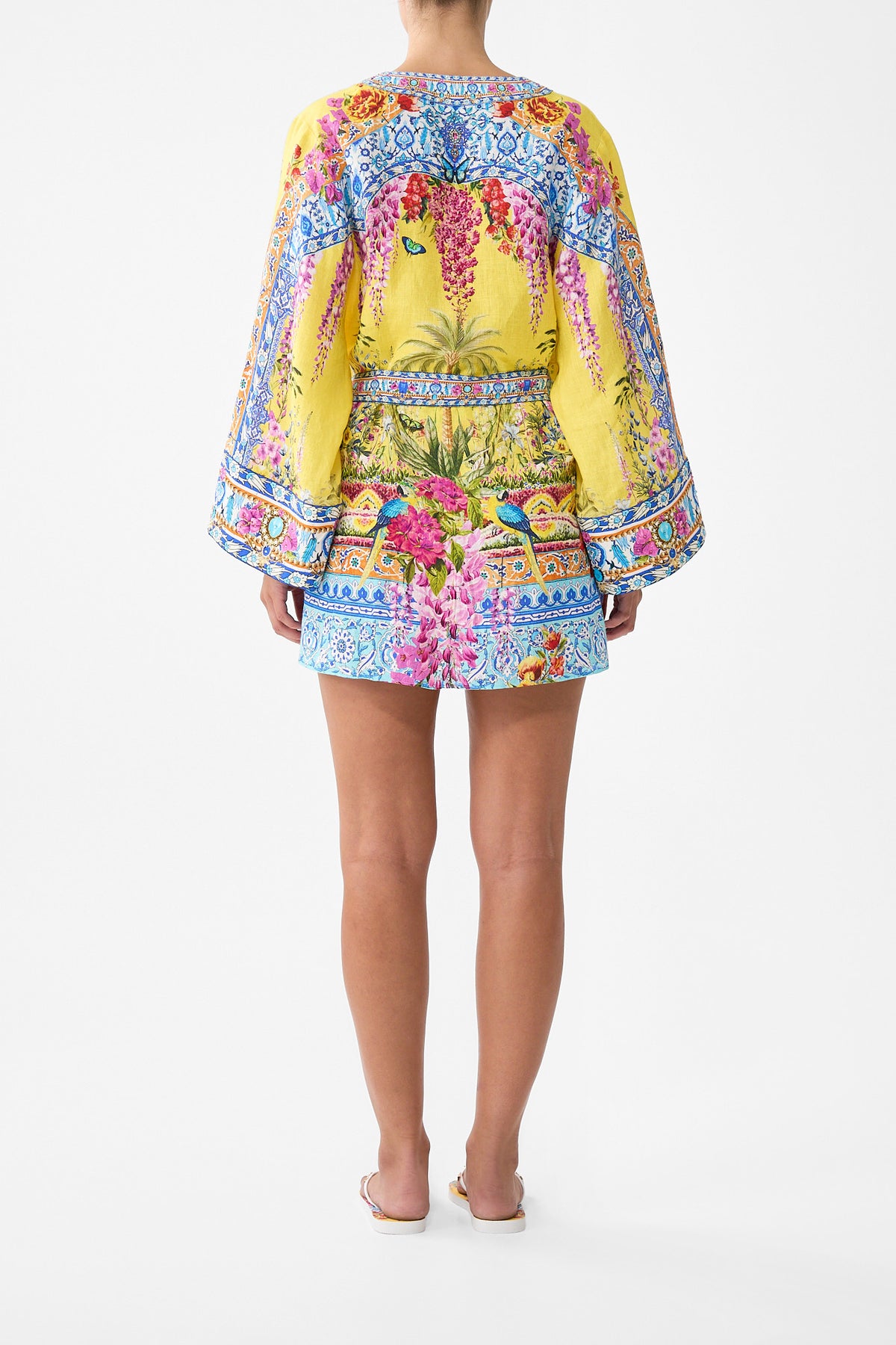 The CAMILLA SHORT KIMONO WRAP SULTANAHMET SUMMER