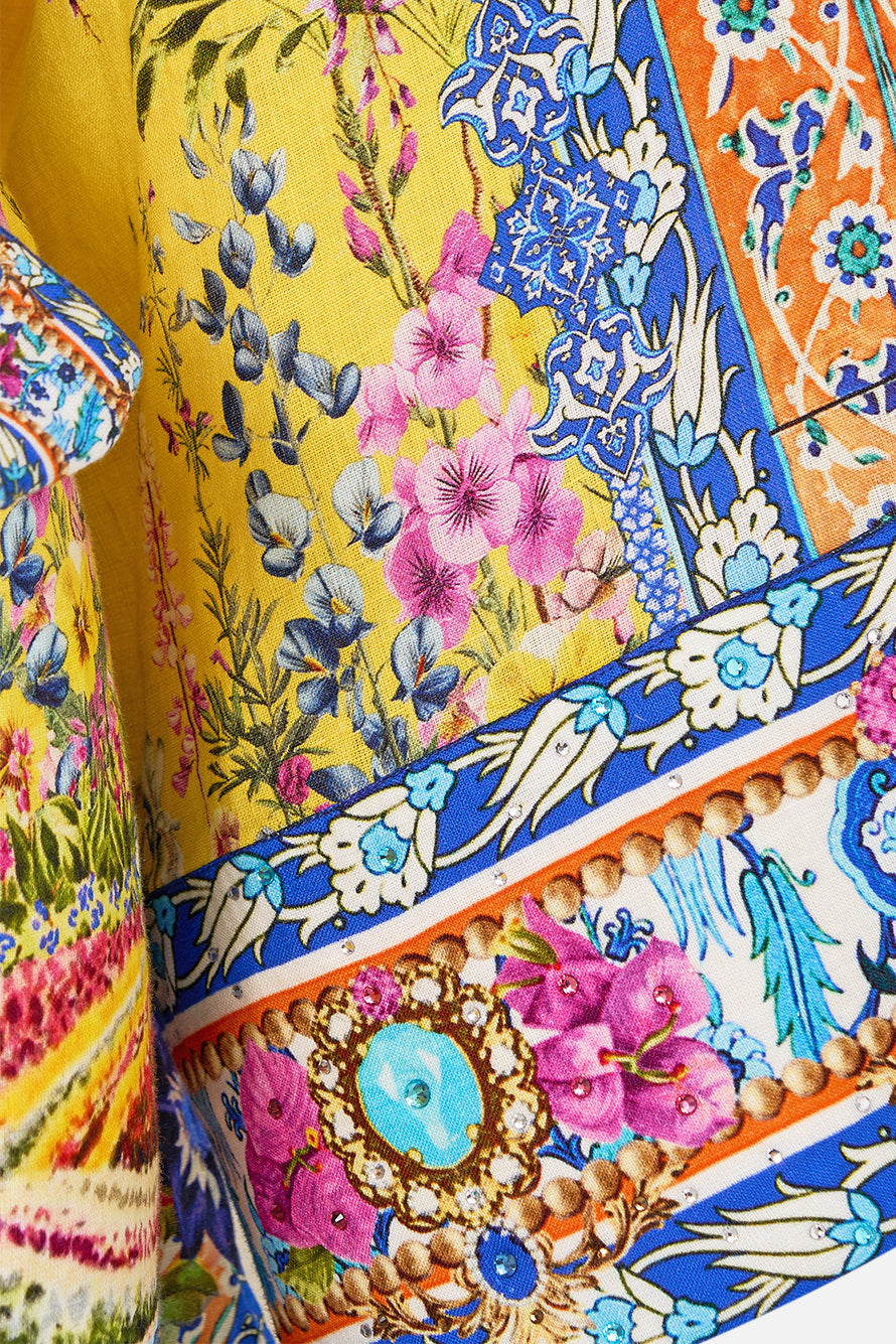 The CAMILLA SHORT KIMONO WRAP SULTANAHMET SUMMER
