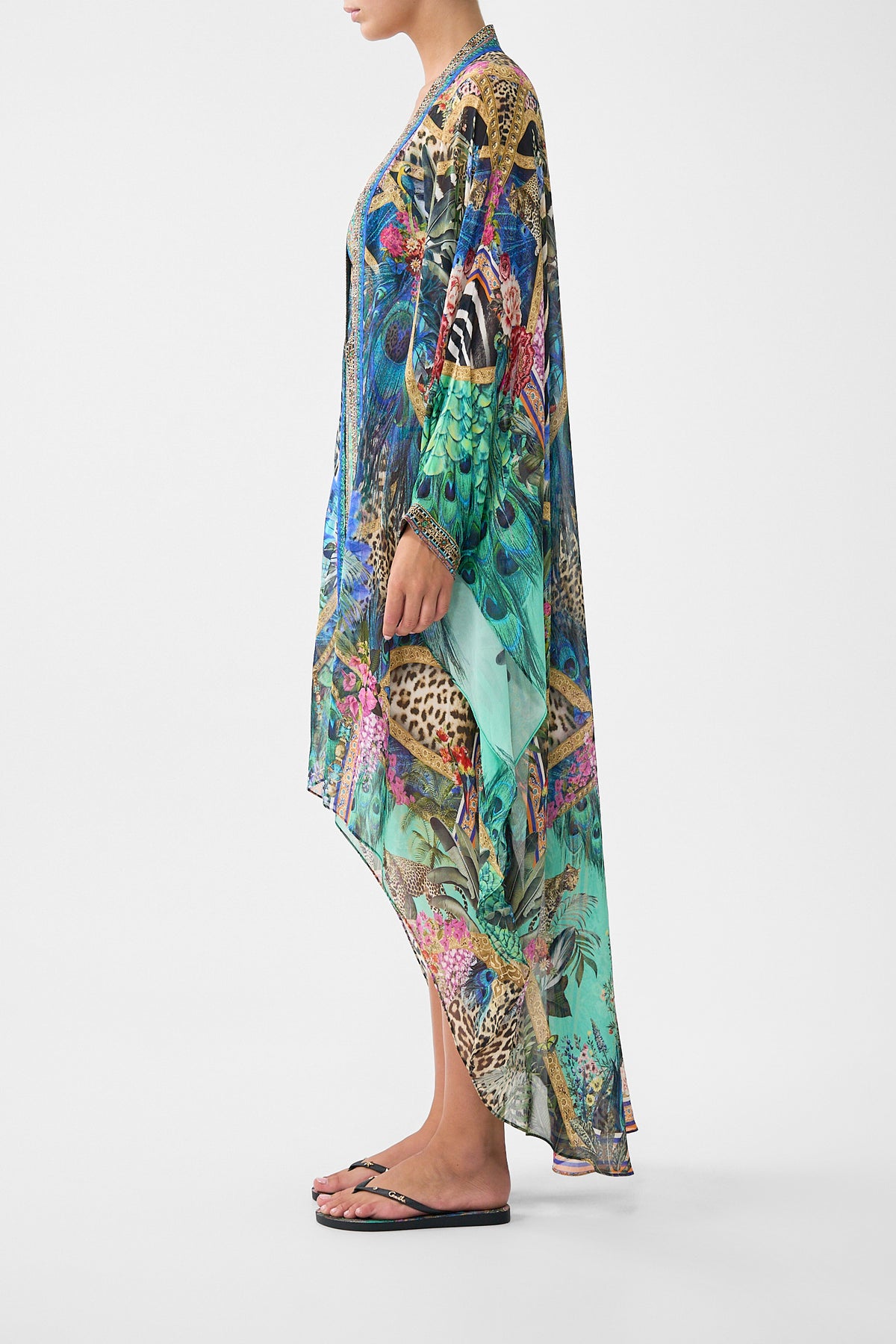 HIGH LOW DRAPED LAYER ANIMAL ALCHEMY