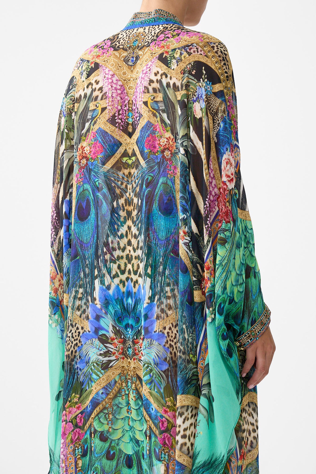 HIGH LOW DRAPED LAYER ANIMAL ALCHEMY