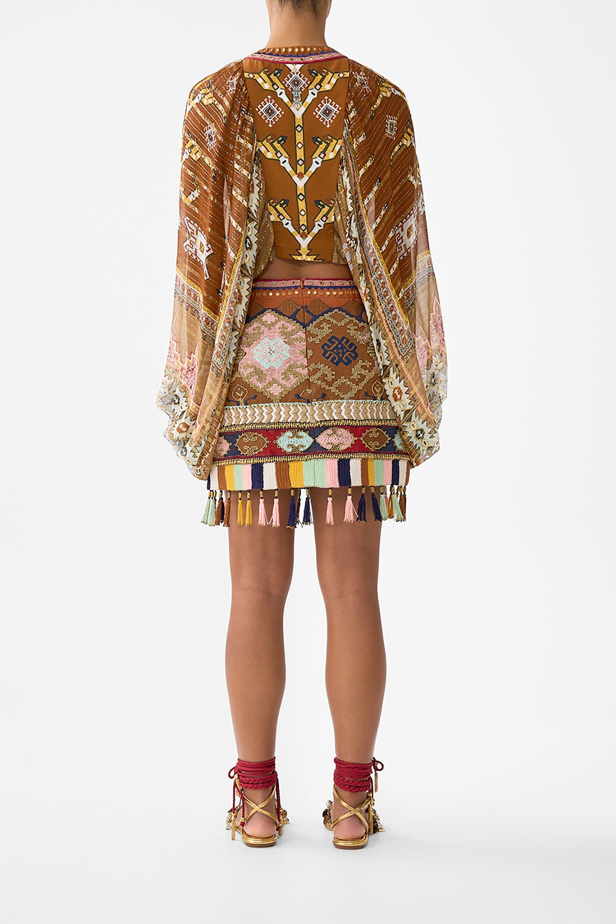 MINI SKIRT FABRIC OF TIME