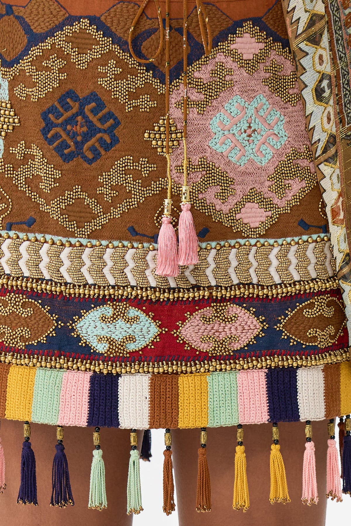 MINI SKIRT FABRIC OF TIME