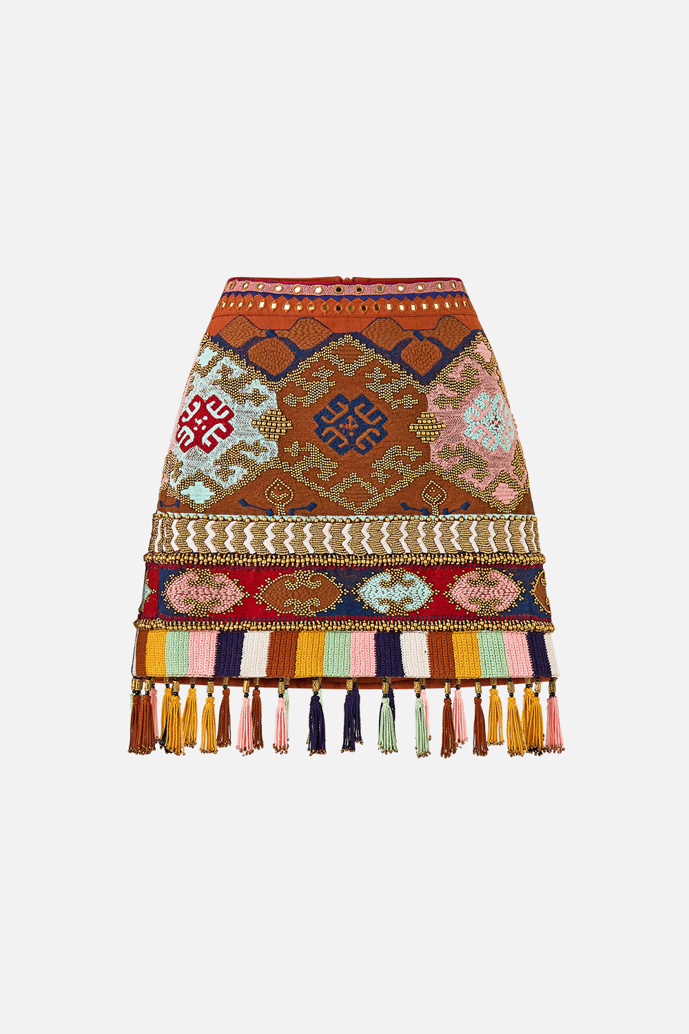 The CAMILLA MINI SKIRT FABRIC OF TIME