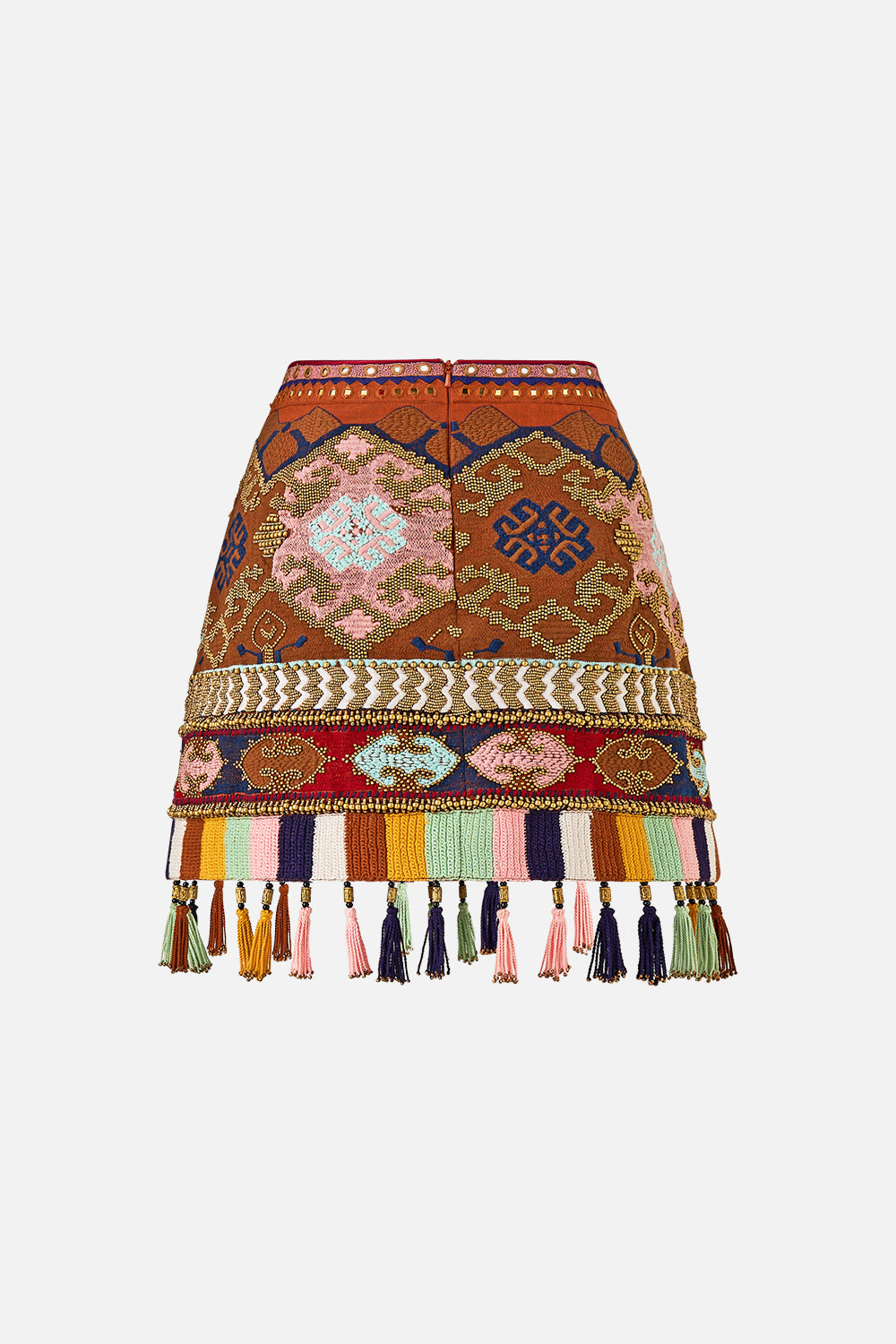 The CAMILLA MINI SKIRT FABRIC OF TIME