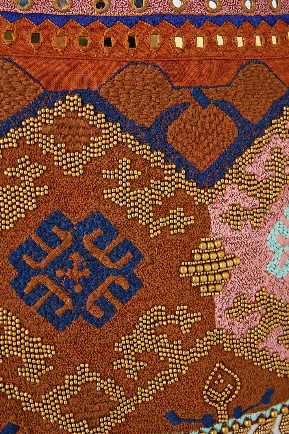 The CAMILLA MINI SKIRT FABRIC OF TIME