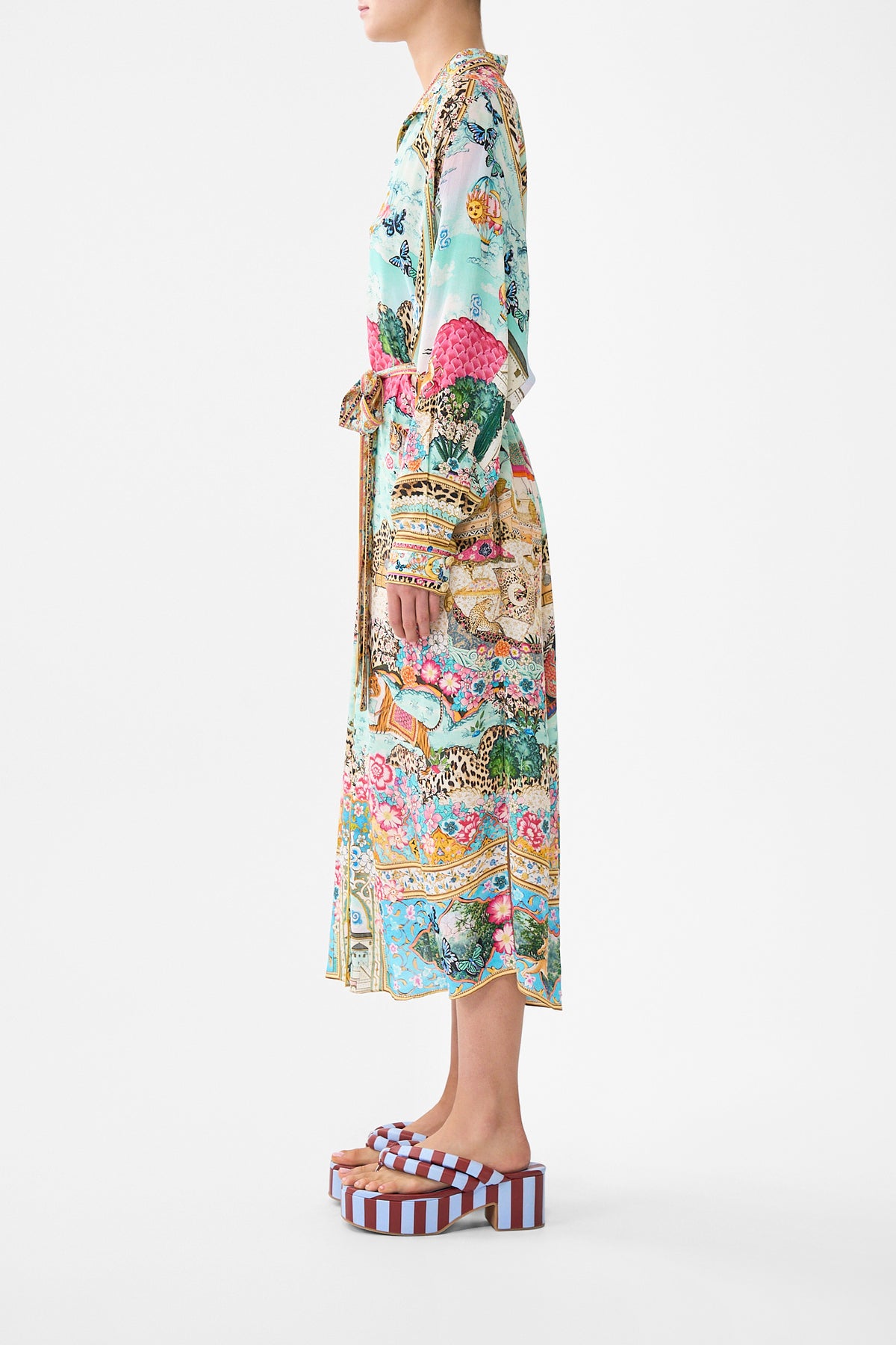 The CAMILLA COLLARED BUTTON THROUGH DRESS MINIATURE MOMENTS
