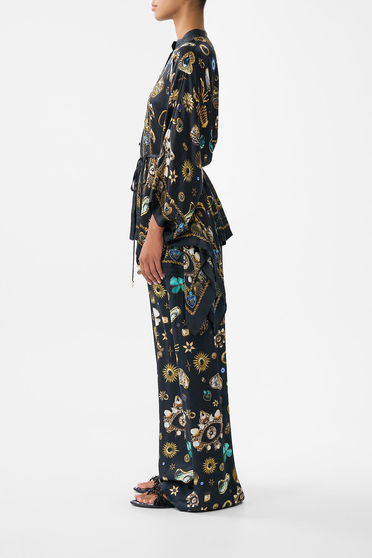 The CAMILLA STRAIGHT LEG PANT AMULETS AND ALCHEMY