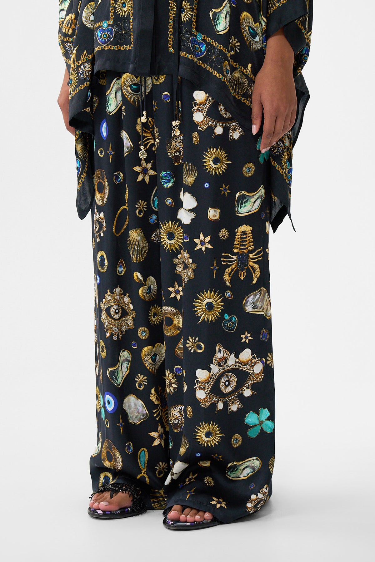 The CAMILLA STRAIGHT LEG PANT AMULETS AND ALCHEMY
