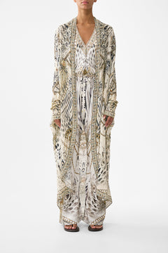 LONG CASUAL JACKET WITH POCKETS LADY LIONHEART