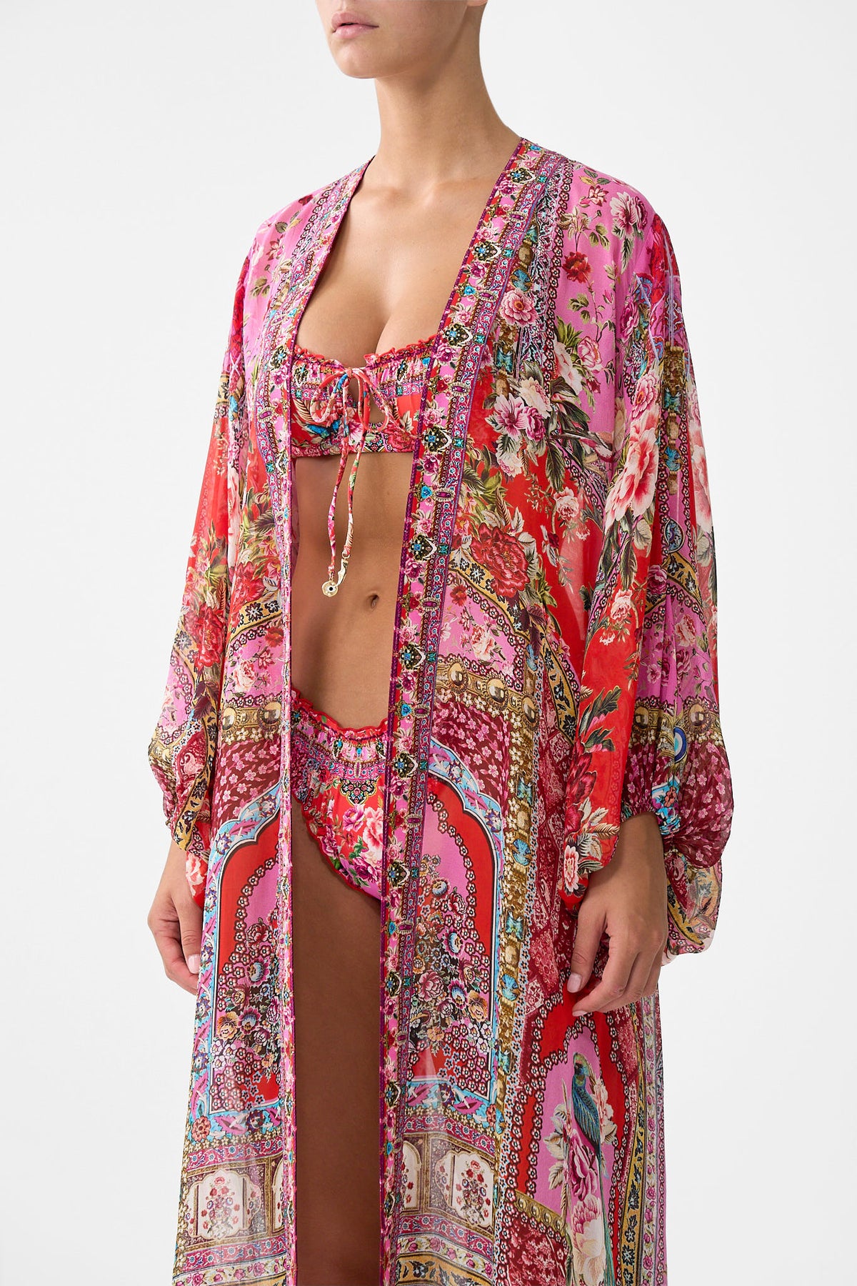 The CAMILLA BLOUSON SLEEVE LAYER HEIRLOOM EMPIRE
