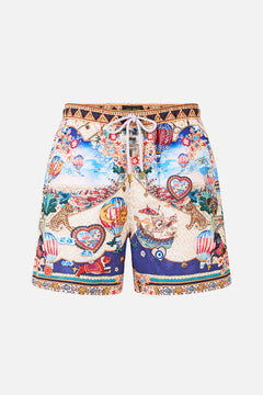 MID LENGTH BOARDSHORT WITH ELASTIC WAIST KAPADOKYA KITSCH