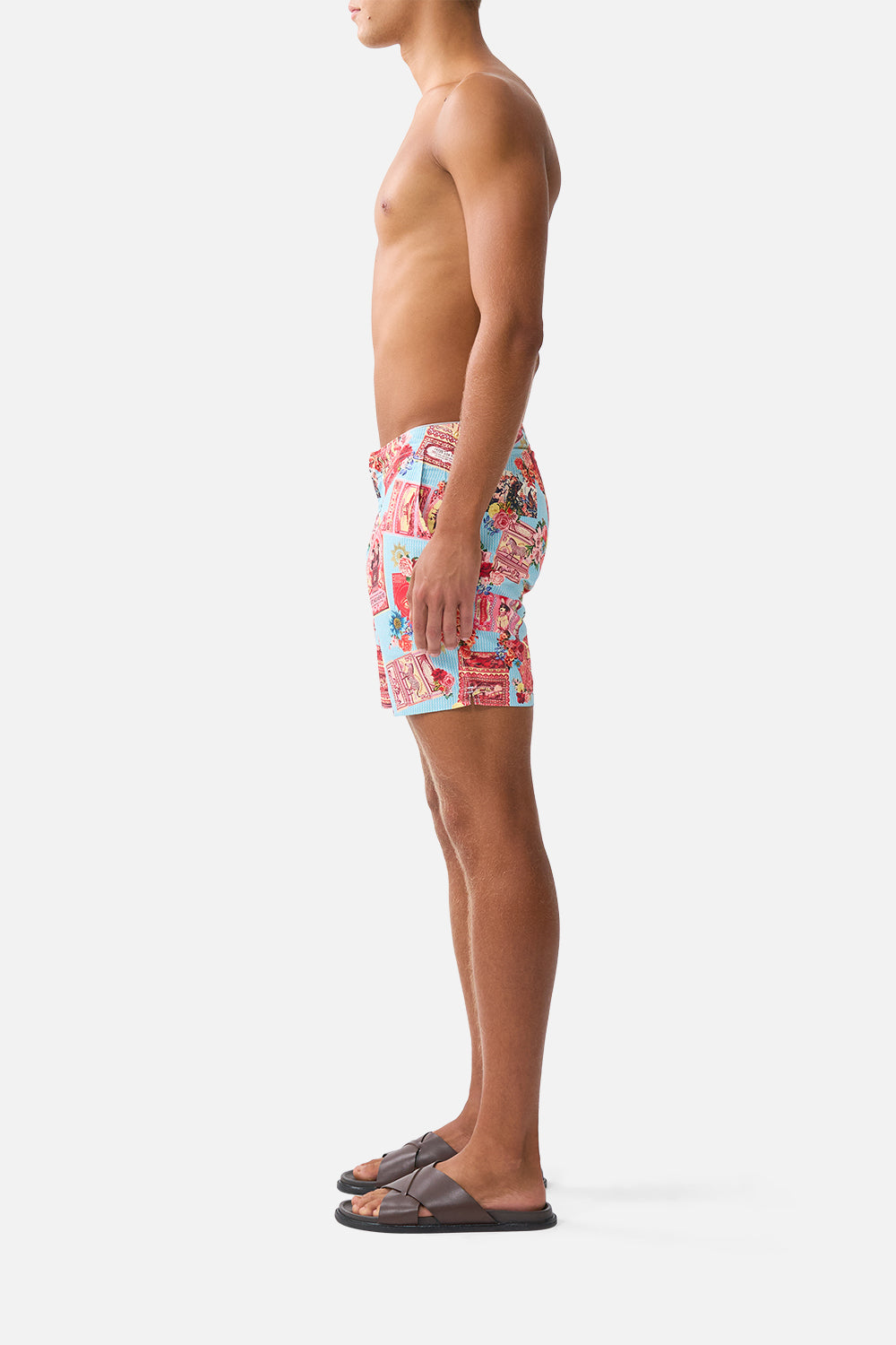 The CAMILLA MID LENGTH BOARDSHORT WITH FIXED WAIST PAPERS AND CURIOUS CAPERS
