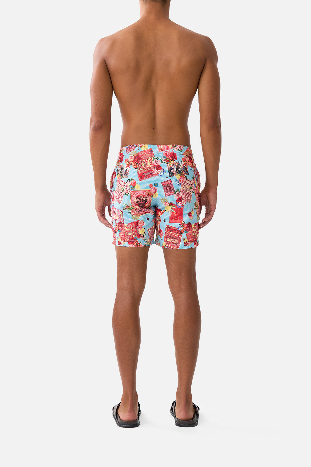 The CAMILLA MID LENGTH BOARDSHORT WITH FIXED WAIST PAPERS AND CURIOUS CAPERS