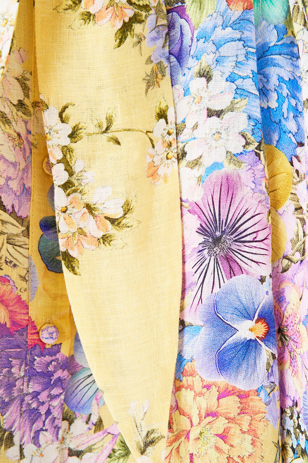 The CAMILLA WAIST TIE SHIRT DRESS DARLING BUDS