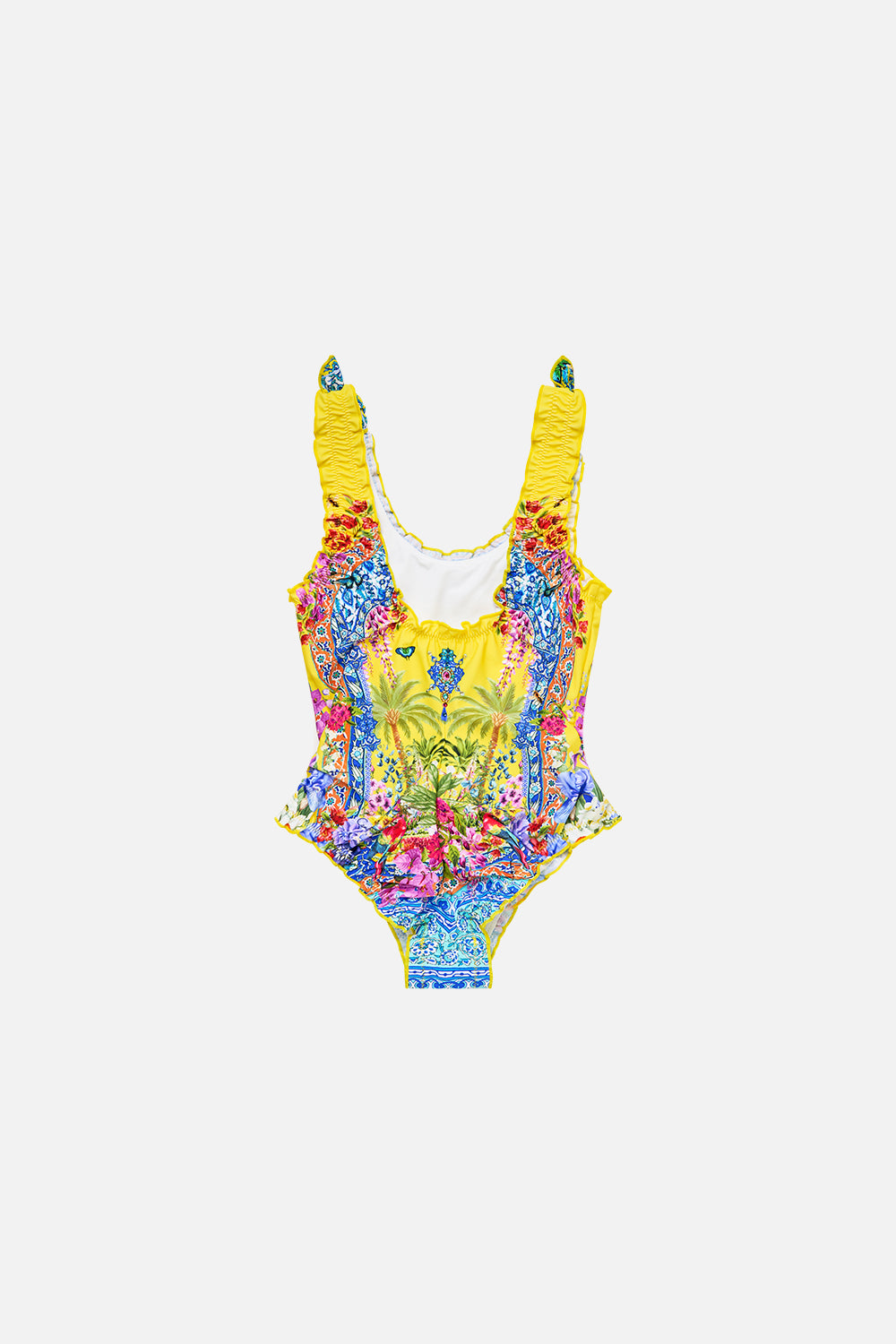 KIDS BABYLOCKED ONE PIECE WITH TIE SHOULDER SULTANAHMET SUMMER