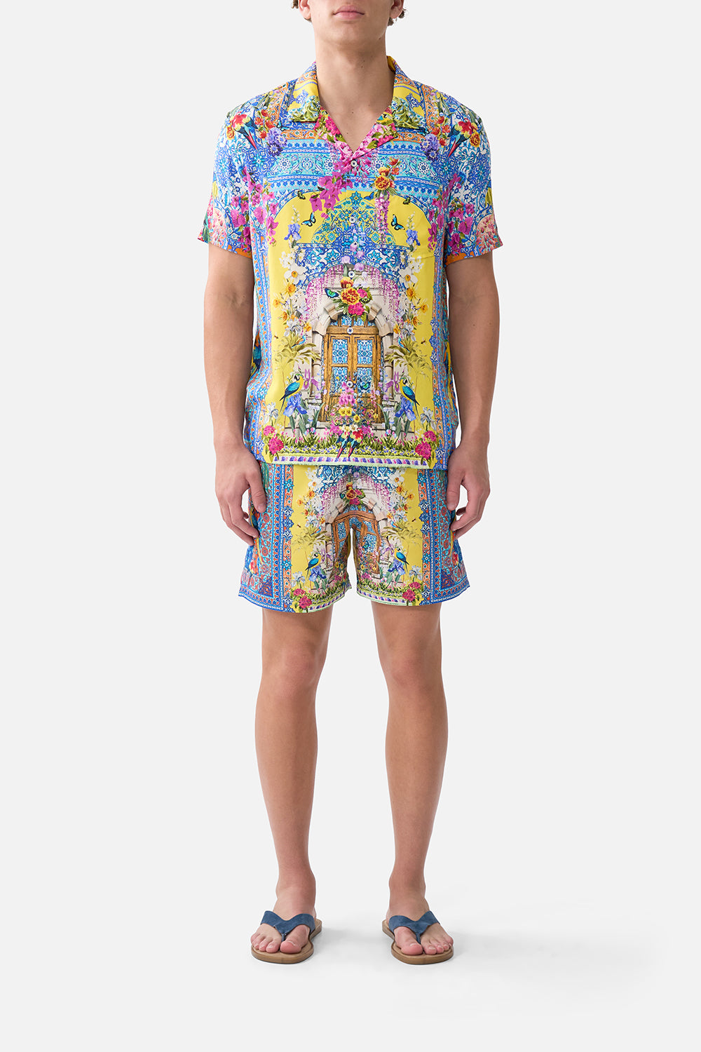 SHORT SLEEVE CAMP COLLARED SHIRT SULTANAHMET SUMMER