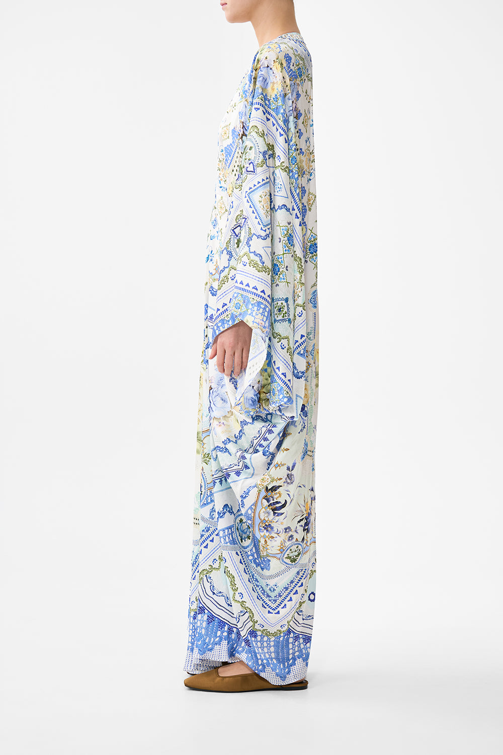 The CAMILLA T SHAPE LONG KAFTAN MY HOMESPUN HEART