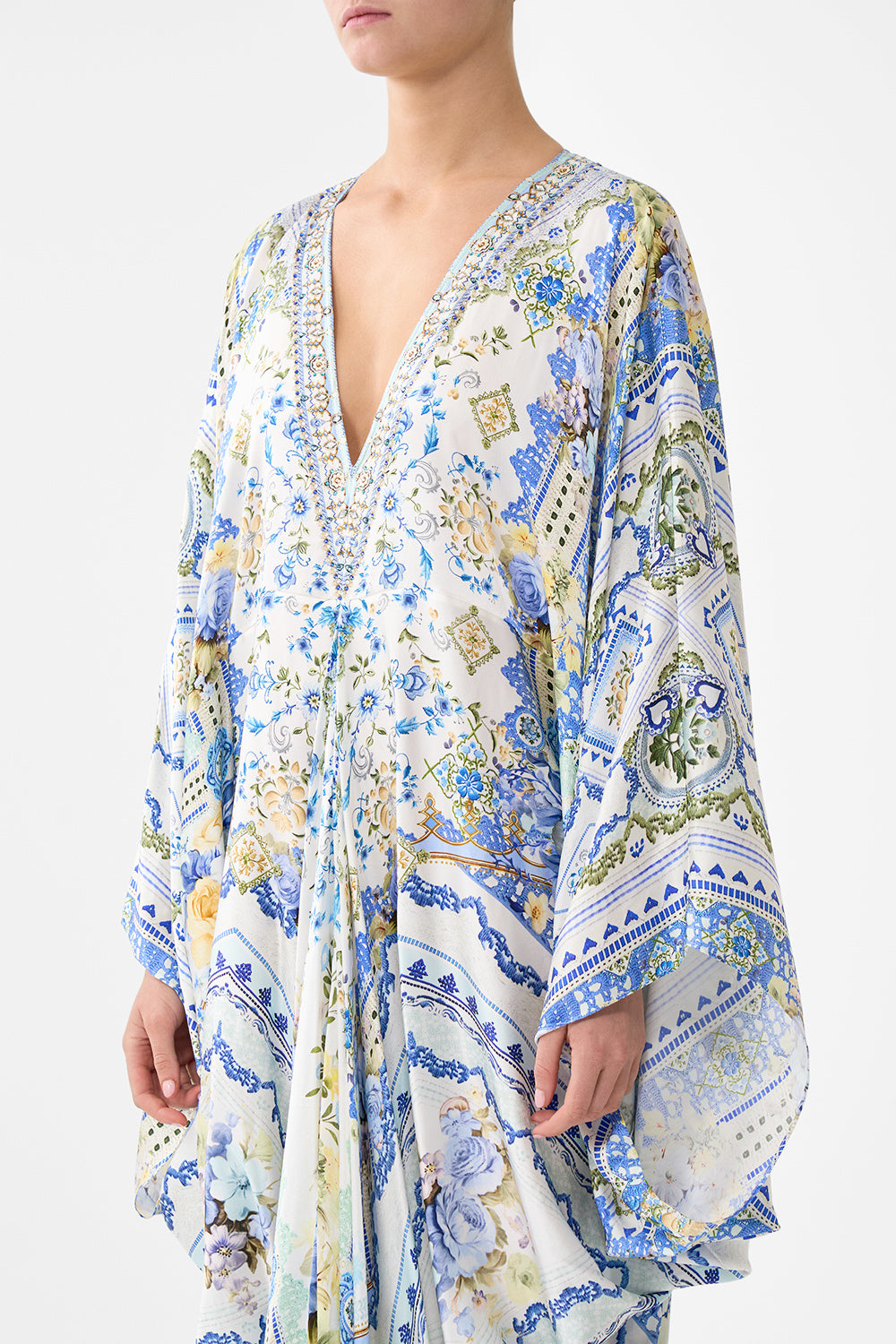 The CAMILLA T SHAPE LONG KAFTAN MY HOMESPUN HEART