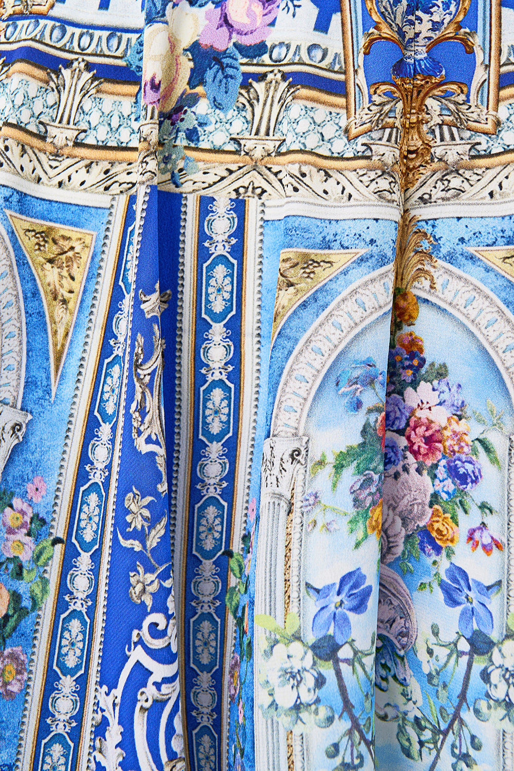 BUTTON WAIST PLAYSUIT OTTOMAN OPULENCE