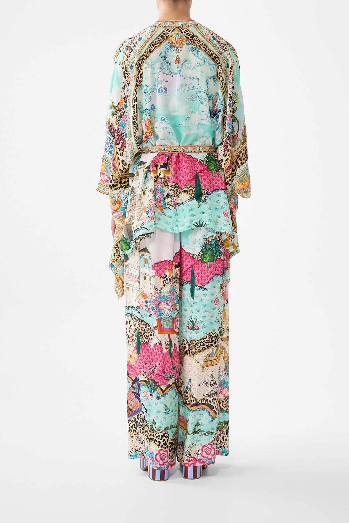 BUTTON THROUGH SCARF BLOUSE MINIATURE MOMENTS