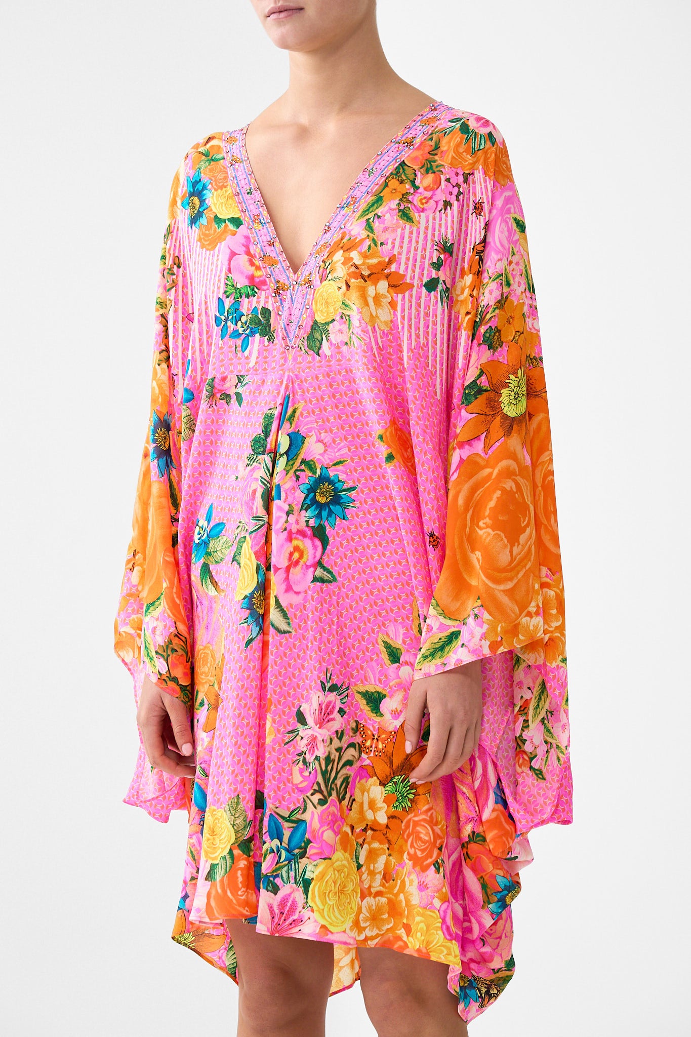 T-SHAPE SHORT KAFTAN ILLUSTRATION NATION