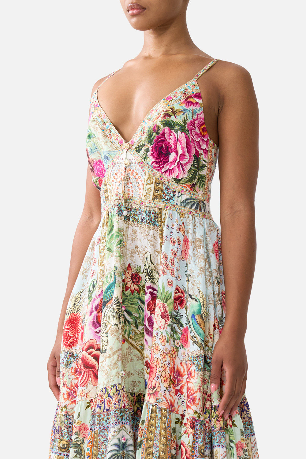 The CAMILLA TIERED BODICE DRESS SULTANS AND QUEENS