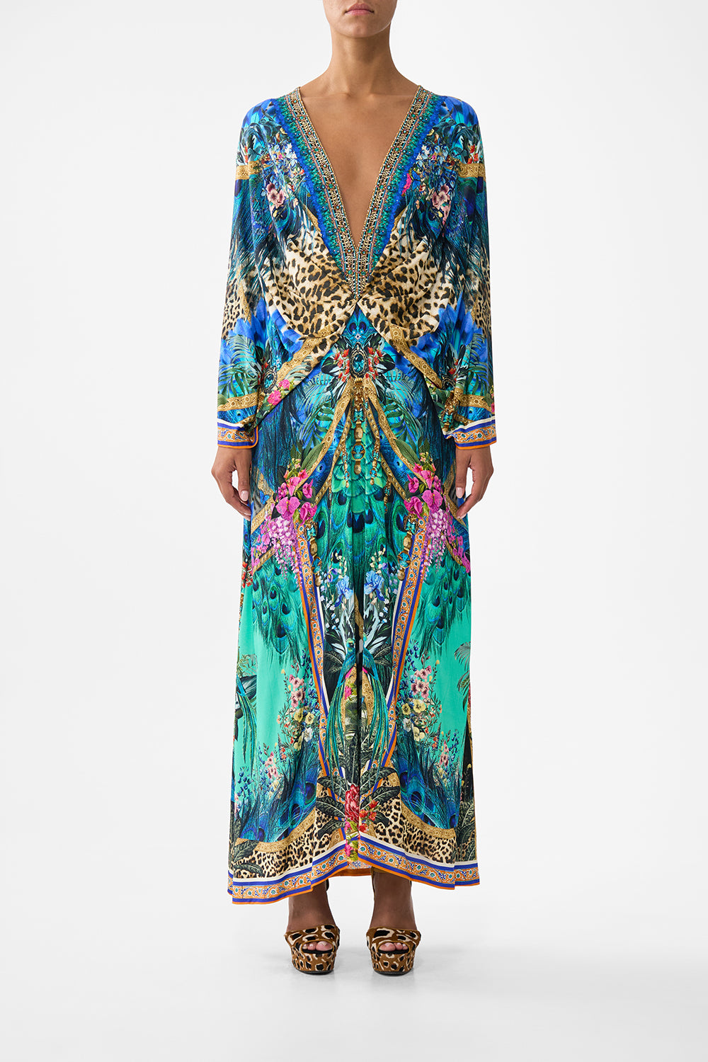 The CAMILLA TUCK FRONT JERSEY DRESS ANIMAL ALCHEMYANIMAL ALCHEMY
