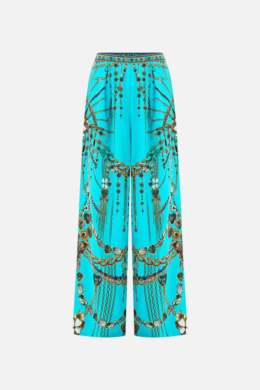 TUCK FRONT PANT TOTEMS AND TREASURES