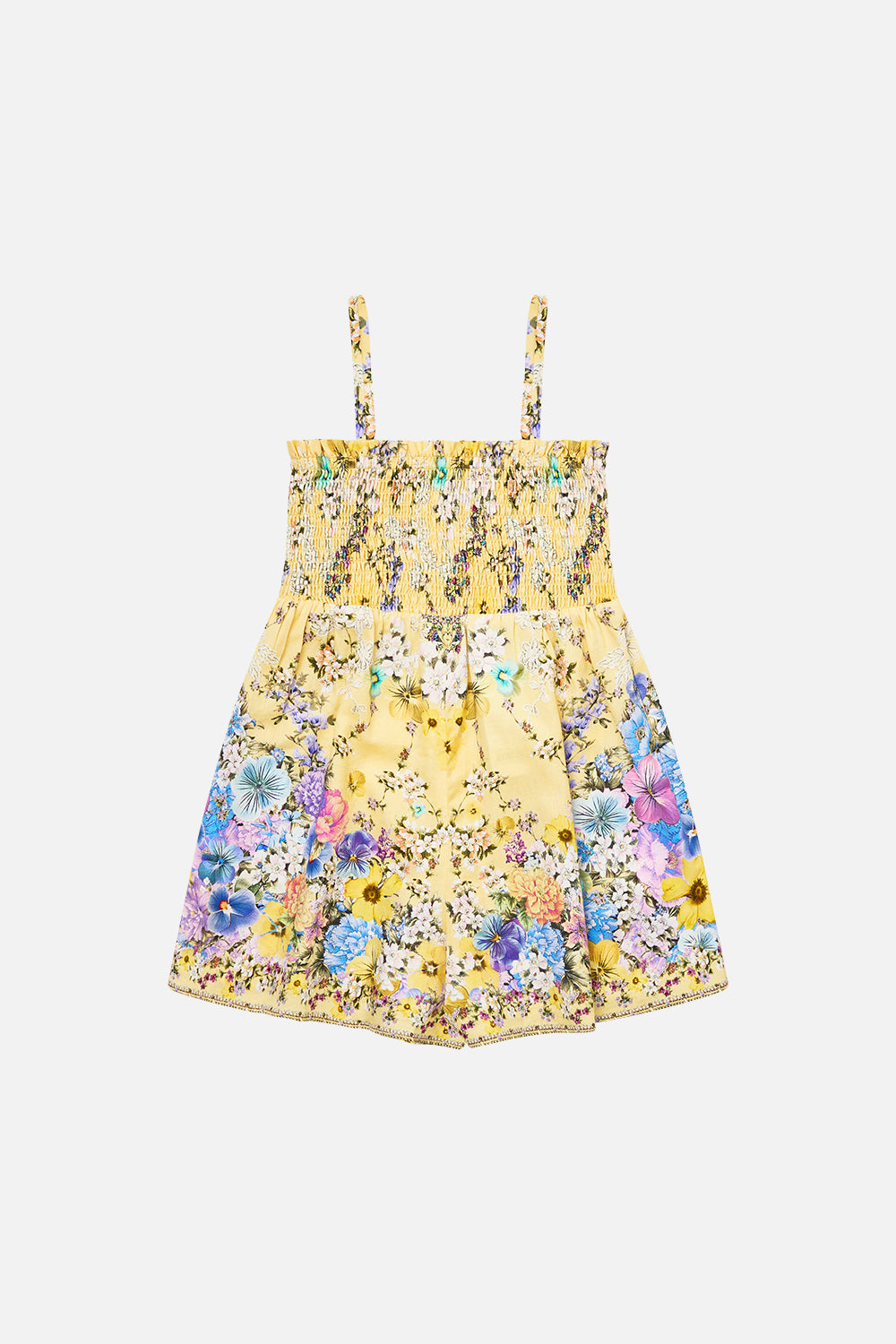 The CAMILLA KIDS STRAPPY FLOWY PLAYSUIT W SHIRRED BODICE DARLING BUDSDARLING BUDS