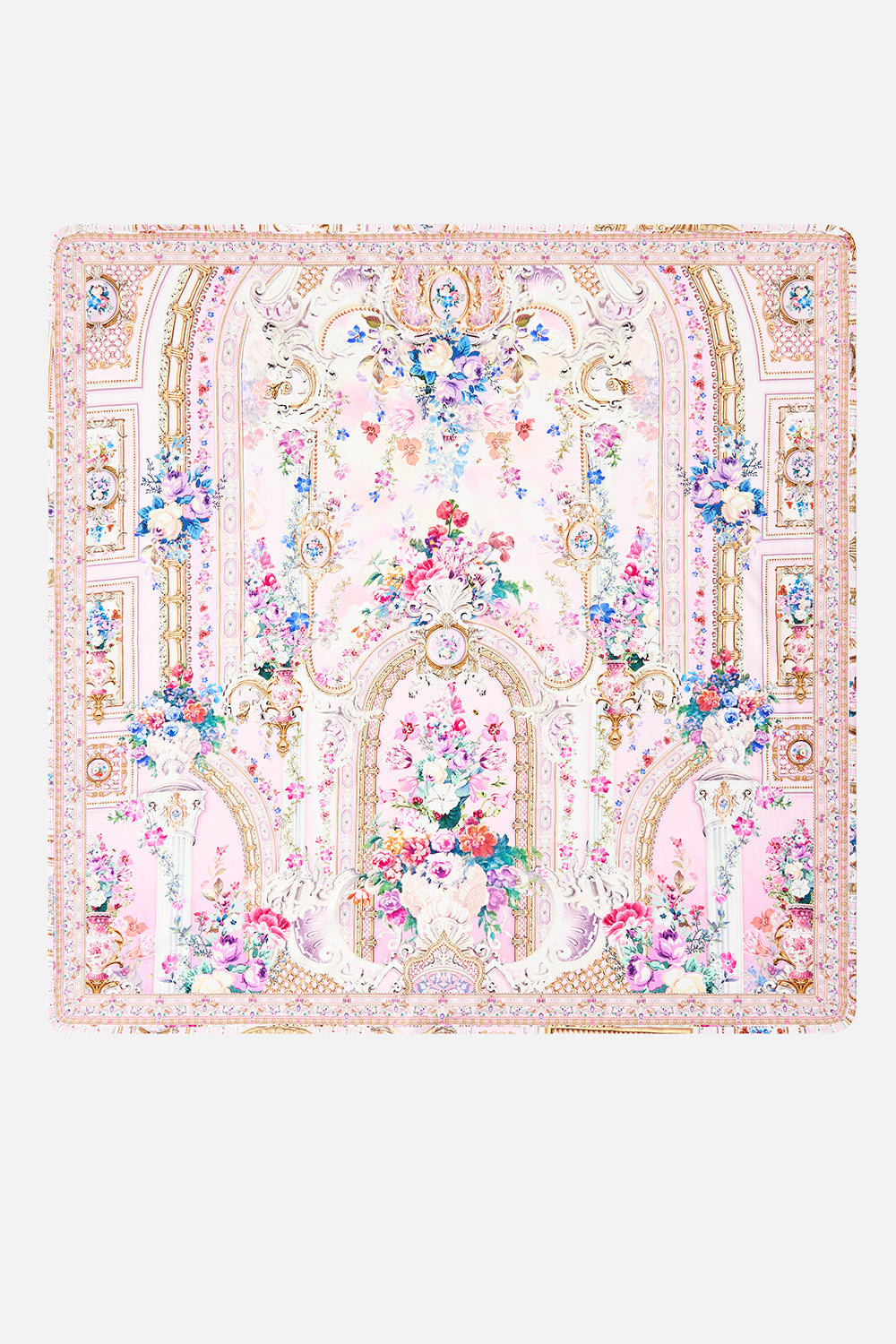 BABIES SQUARE BLANKET PALATIAL PASTELS