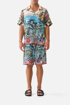 SHORT SLEEVE CABANA SHIRT BODRUM BOTANICALS