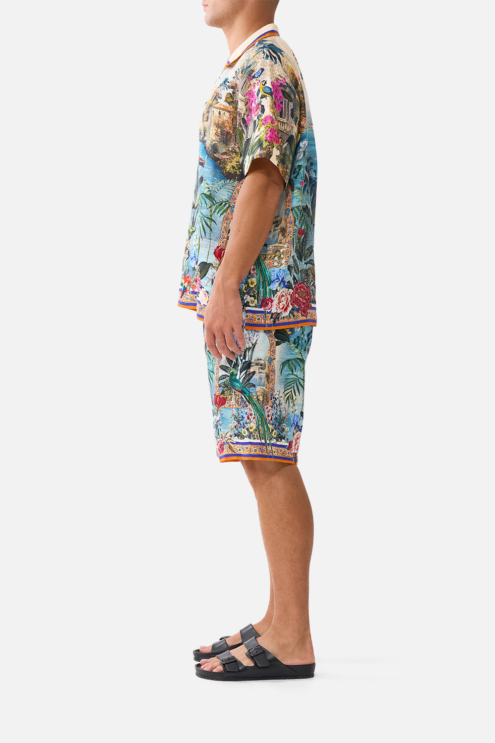 SHORT SLEEVE CABANA SHIRT BODRUM BOTANICALS