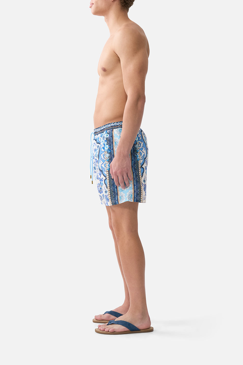 MID LENGTH BOARDSHORT WITH ELASTIC WAIST ALL ABOUT THAT LACE