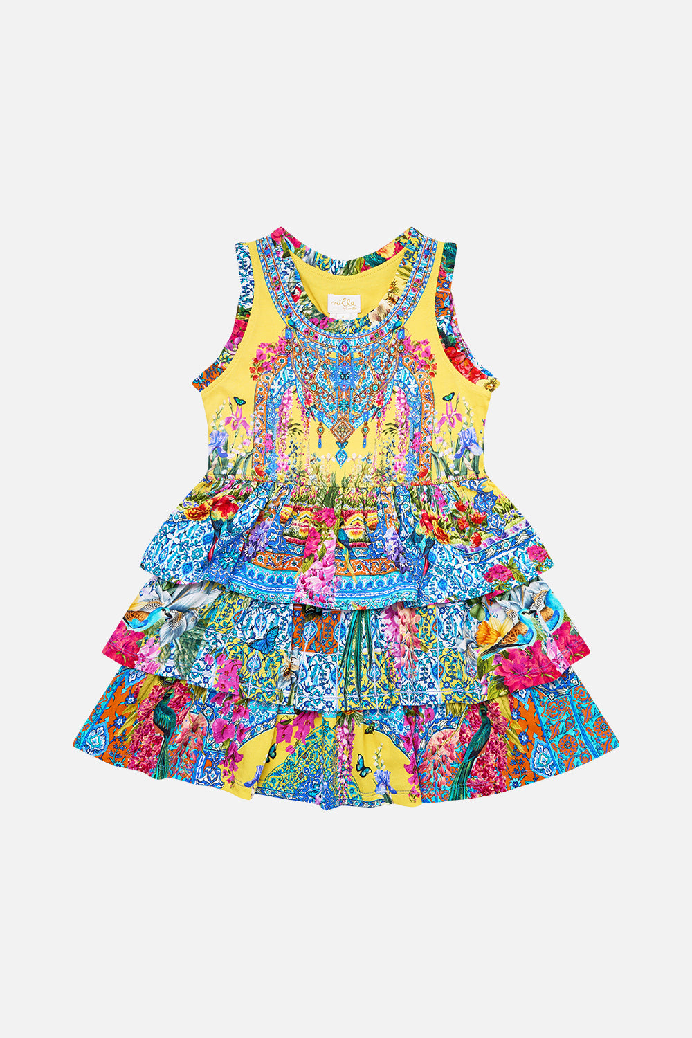 The CAMILLA KIDS JERSEY TANK MINI DRESS W LAYERED SKIRT SULTANAHMET SUMMERSULTANAHMET SUMMER