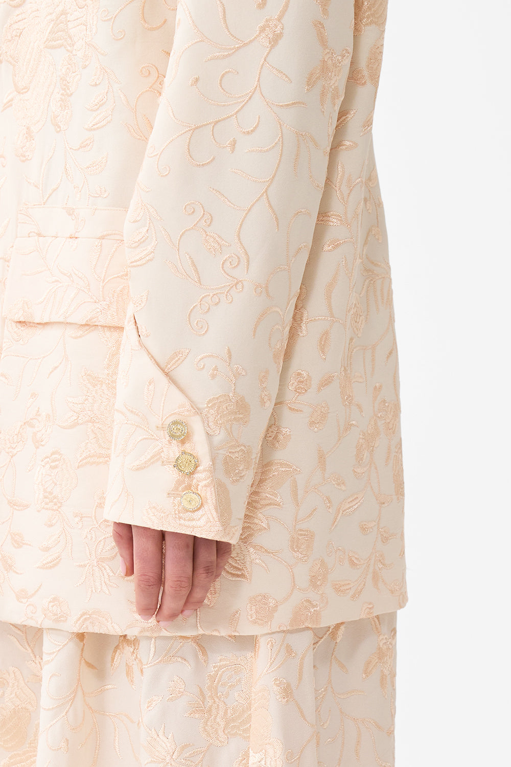 The CAMILLA JACKET WITH SLEEVE CUT OUT DETAIL TWILIGHT IN ISTANBUL