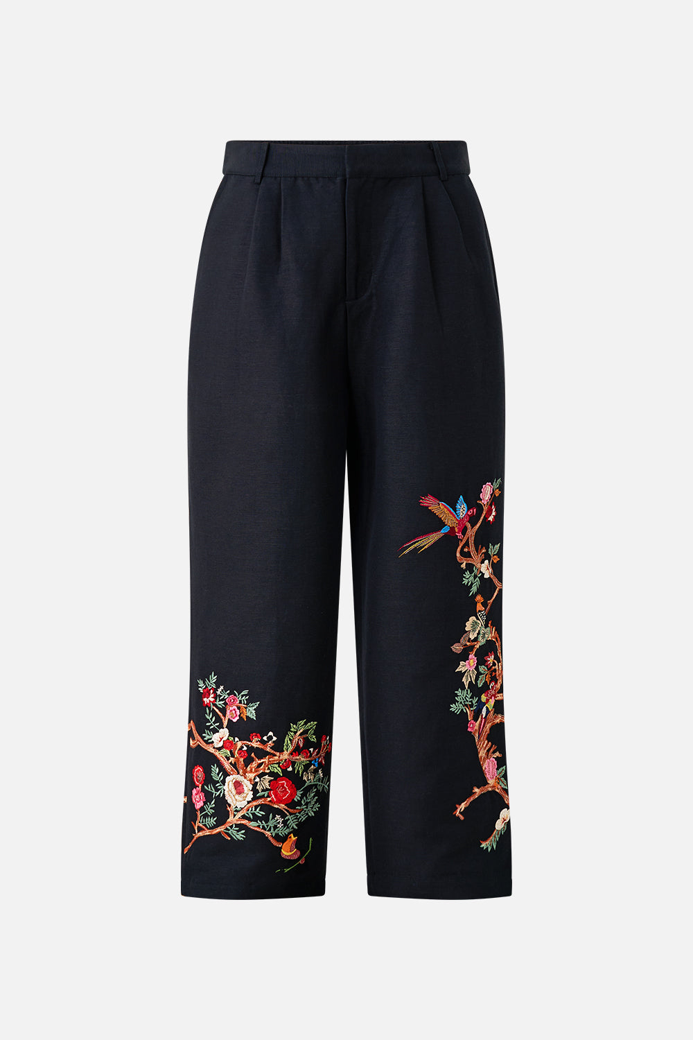The CAMILLA EMBROIDERED TAILORED LOUNGE PANT SULTANS AND QUEENS
