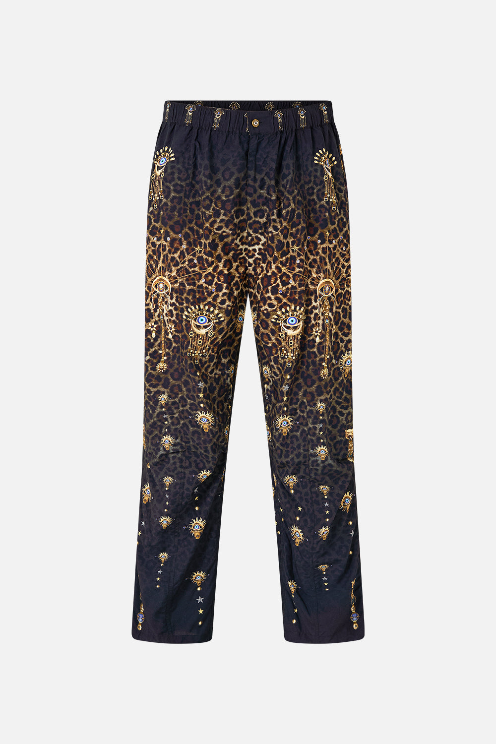 The CAMILLA PARACHUTE PANT WITH ELASTIC WAIST FELINE FOLKLORE