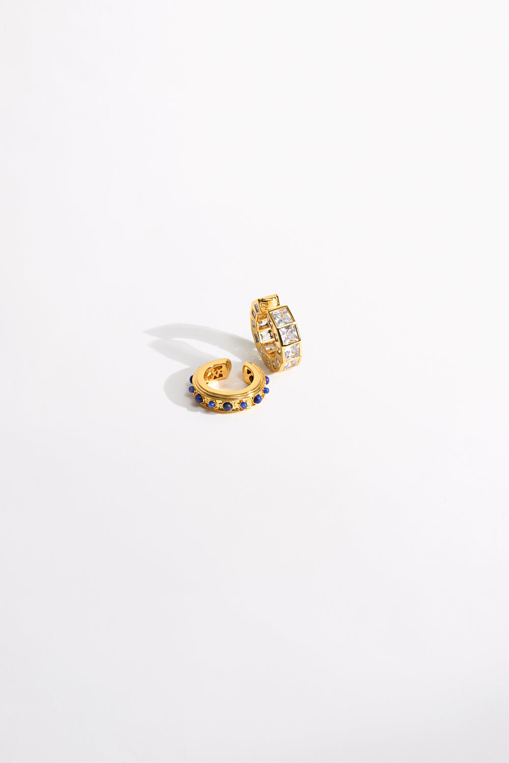 The CAMILLA LOCKETS LOADED EAR CUFF GOLD
