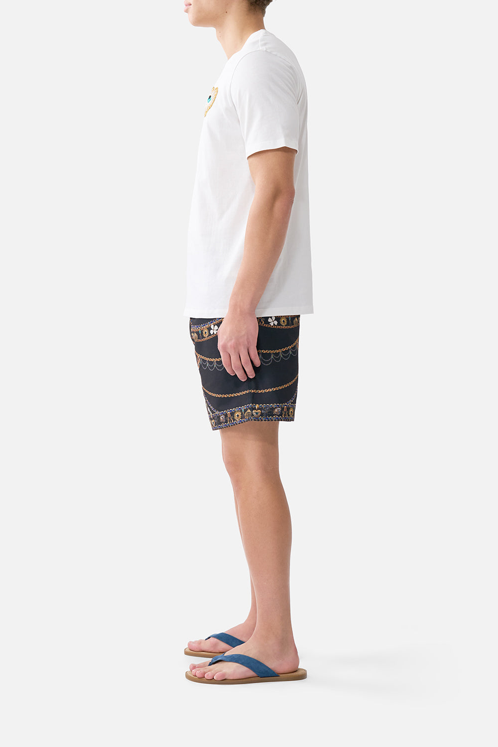 The CAMILLA RELAXED HEAVYWEIGHT CREW NECK TEE AMULETS AND ALCHEMY