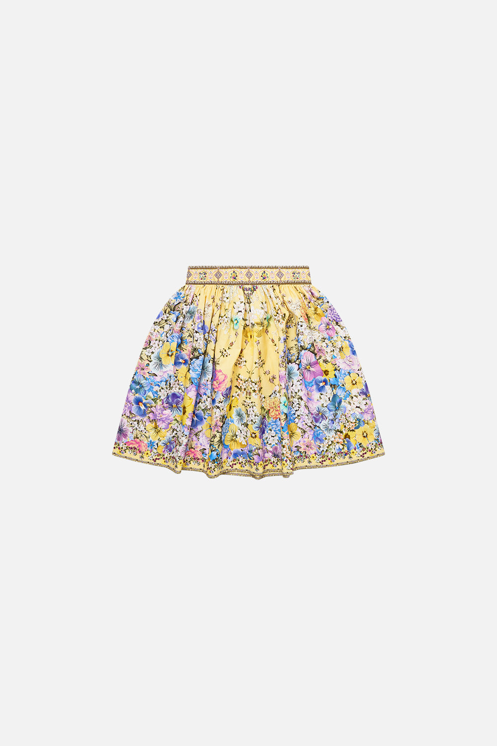 KIDS GATHERED A LINE MIDI SKIRT DARLING BUDS