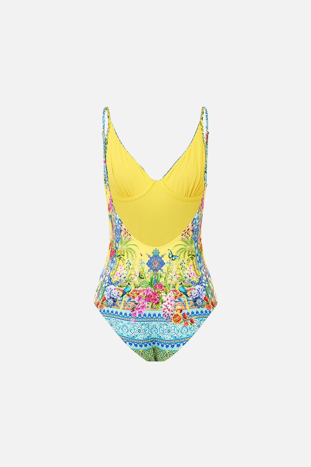 V NECK UNDERWIRE ONE PIECE WITH SCOOP BACK SULTANAHMET SUMMER