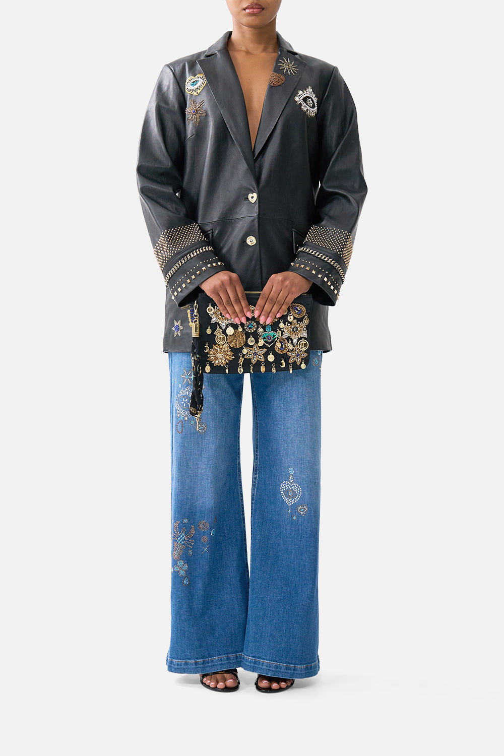 SCARF CLUTCH AMULETS AND ALCHEMY