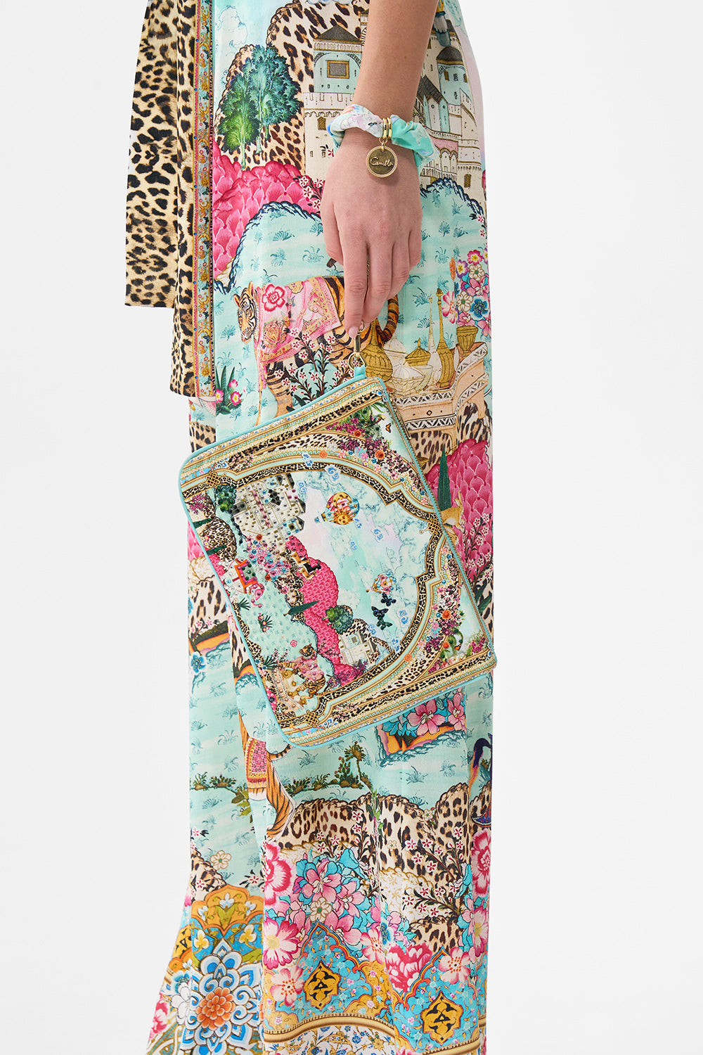 The CAMILLA SCARF CLUTCH MINIATURE MOMENTS