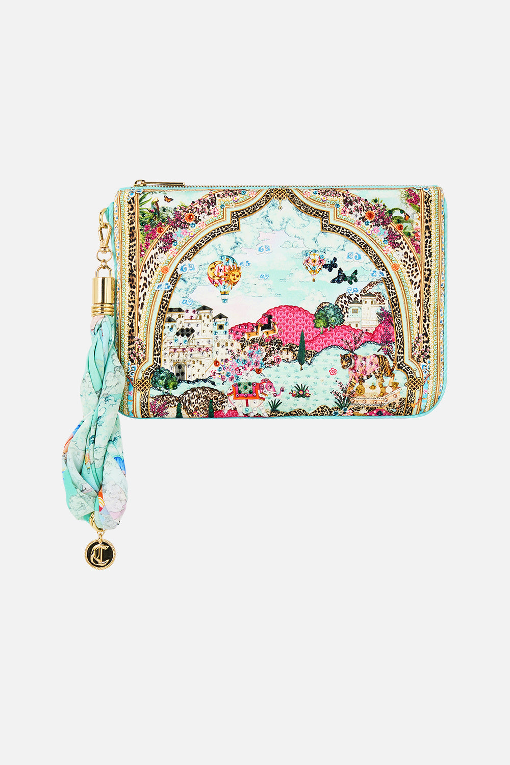 The CAMILLA SCARF CLUTCH MINIATURE MOMENTSMINIATURE MOMENTS