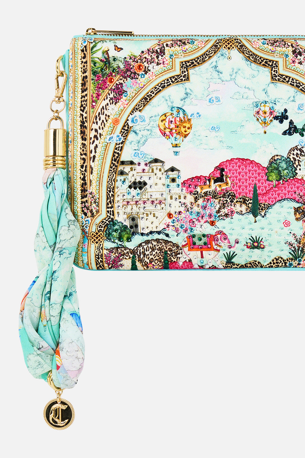 The CAMILLA SCARF CLUTCH MINIATURE MOMENTS