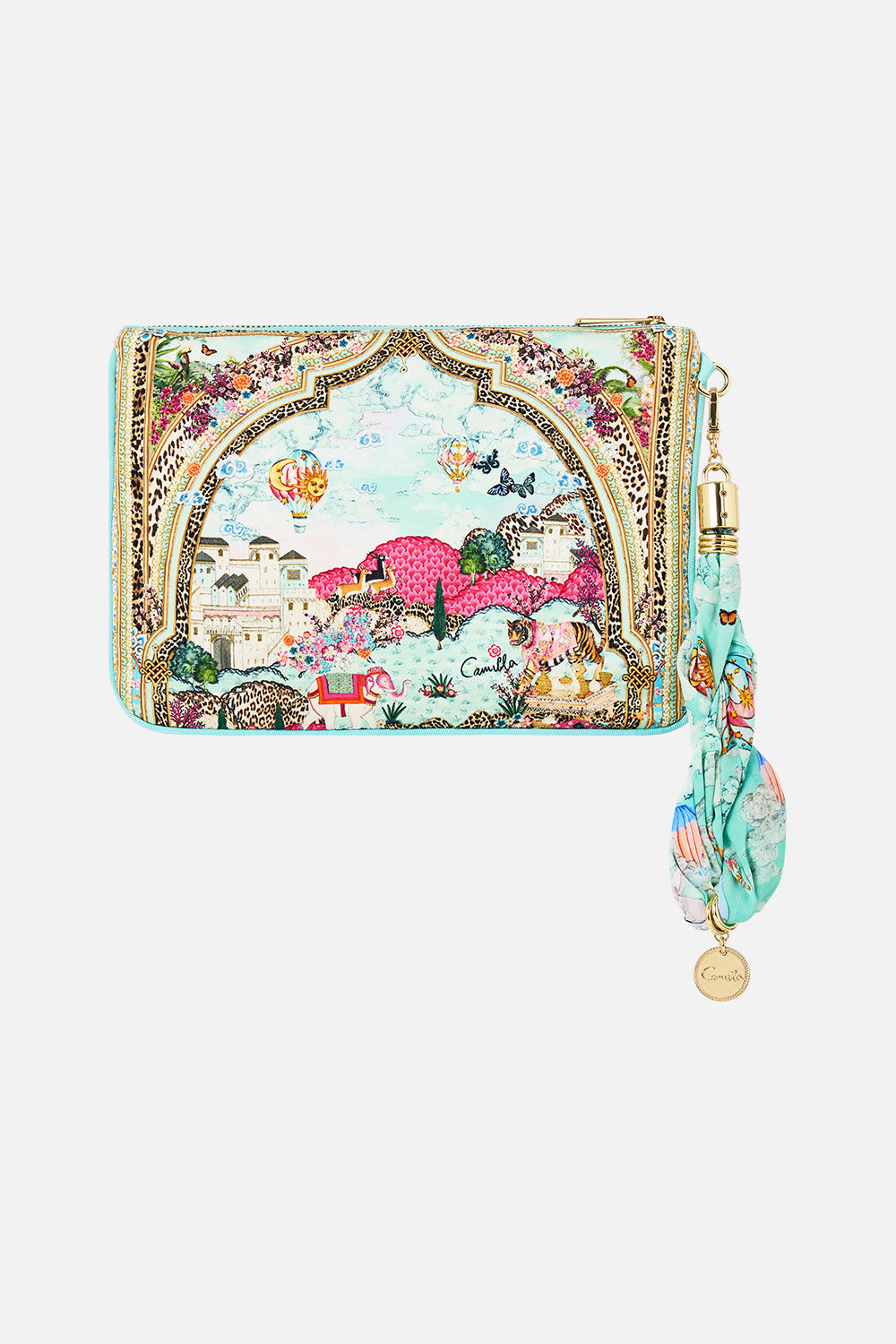 The CAMILLA SCARF CLUTCH MINIATURE MOMENTS