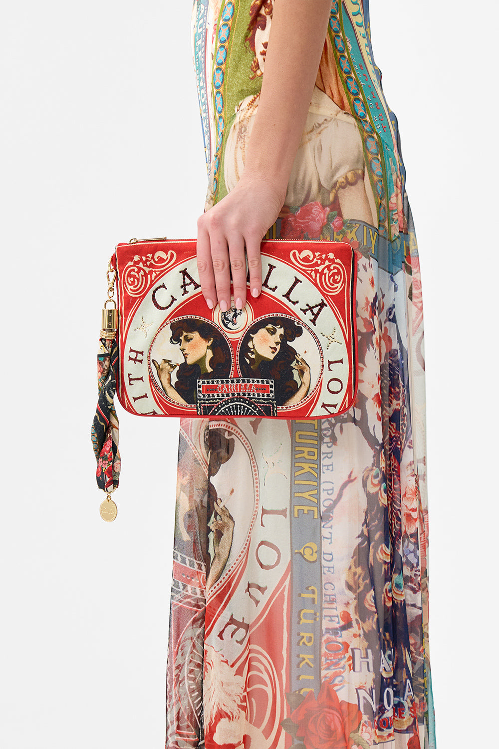 The CAMILLA SCARF CLUTCH HIGH CLASS HOOKAH
