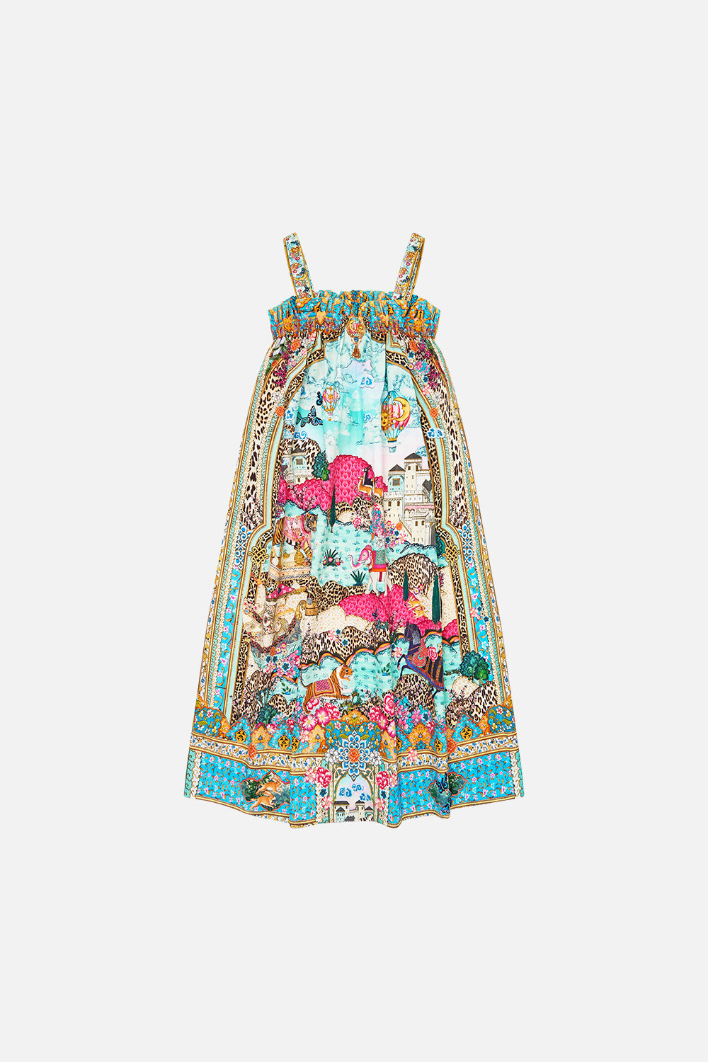 The CAMILLA KIDS WIDE STRAP MAXI SUN DRESS MINIATURE MOMENTS