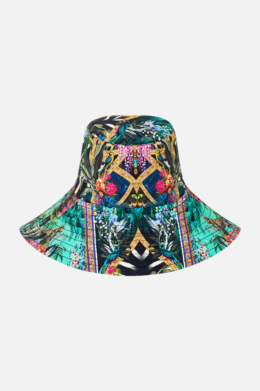 The CAMILLA WIDE BRIM BUCKET HAT ANIMAL ALCHEMY